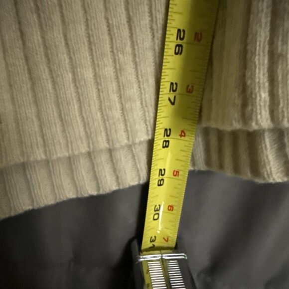 Smartwool Sweater Women's MEDIUM Cream Merino Wool High Cowl Neck - Picture 9 of 12